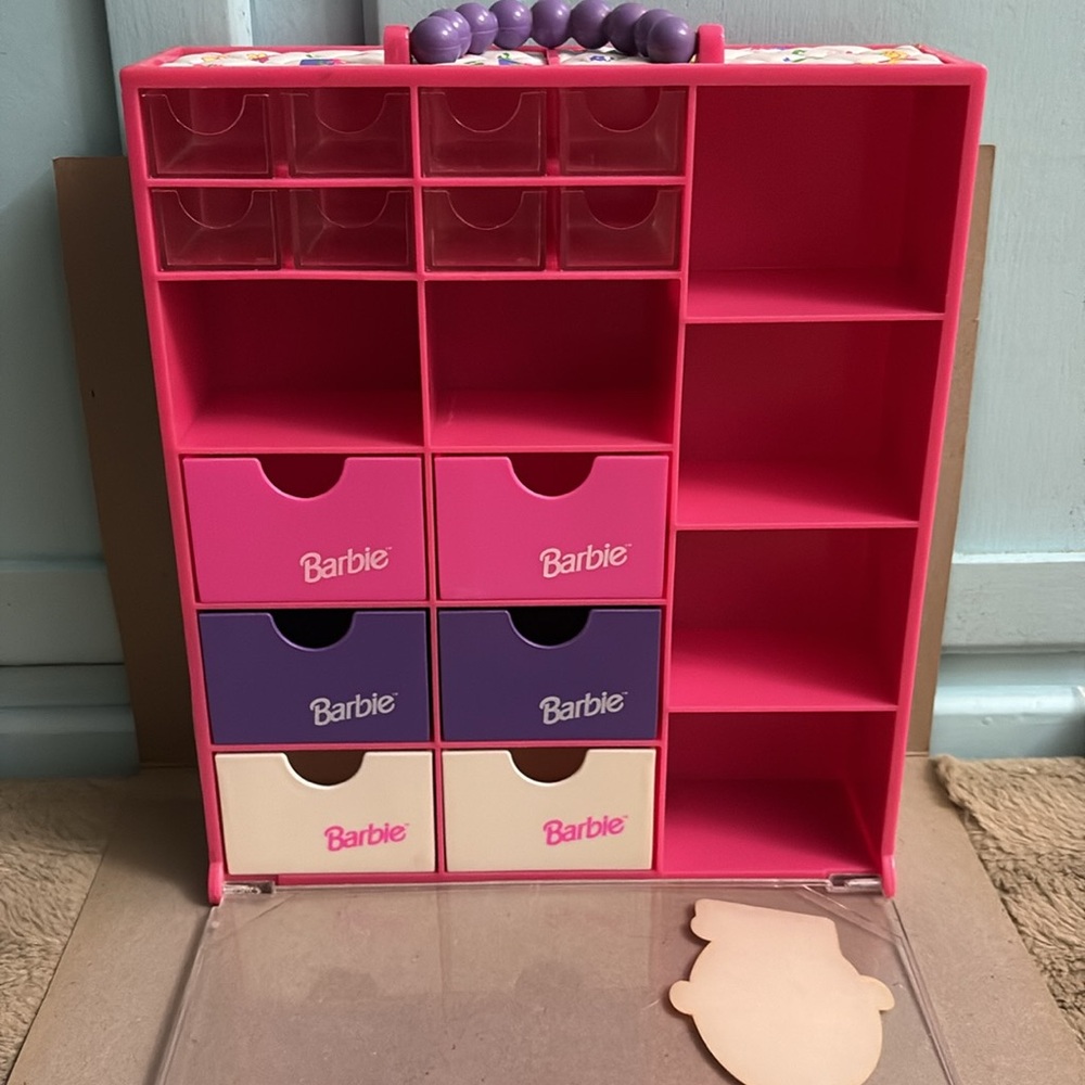 1993 Barbie Carry Case Accessories Case - Picture 2 of 12